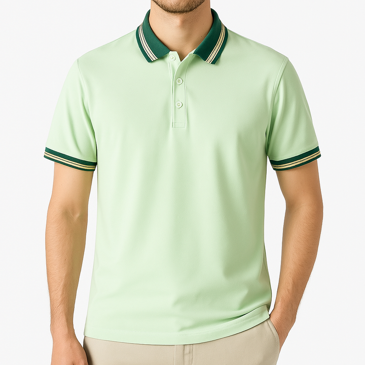 Knit Polo Shirt – Men's Button-Up | Savoni