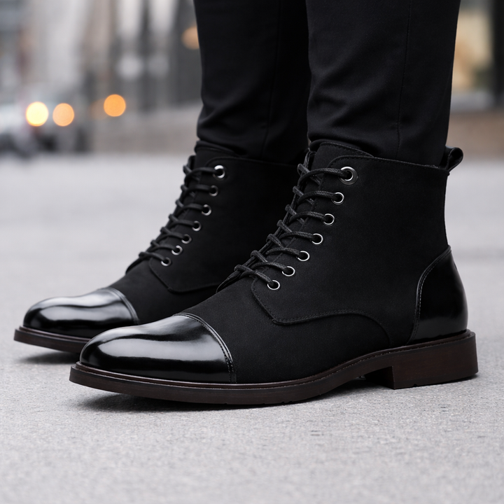 Savonti Men's Italian Leather Boots