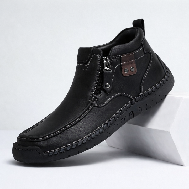 Savonti Leather Ankle Boots