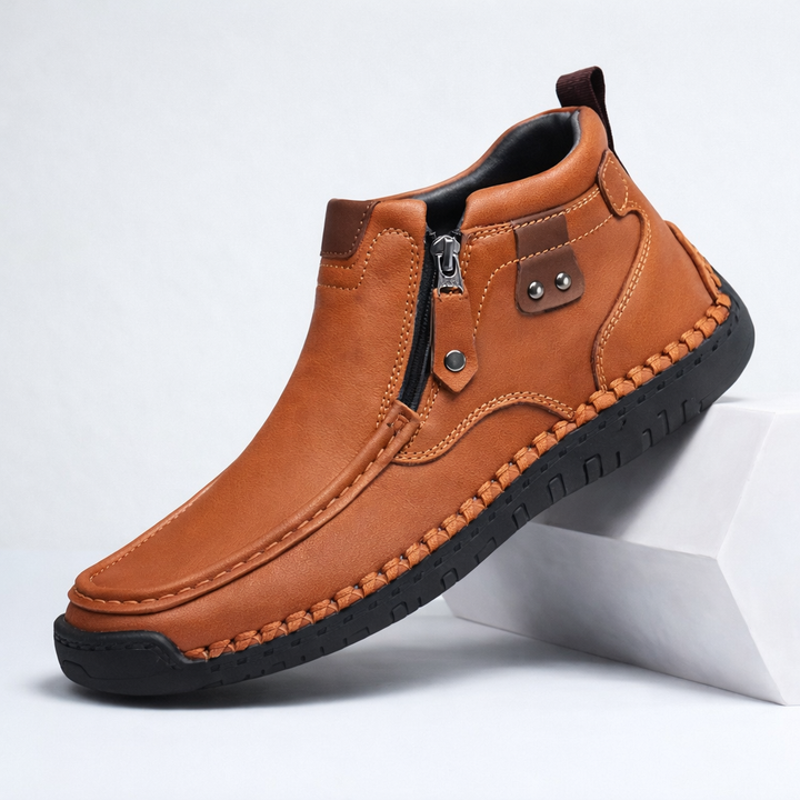 Savonti Leather Ankle Boots