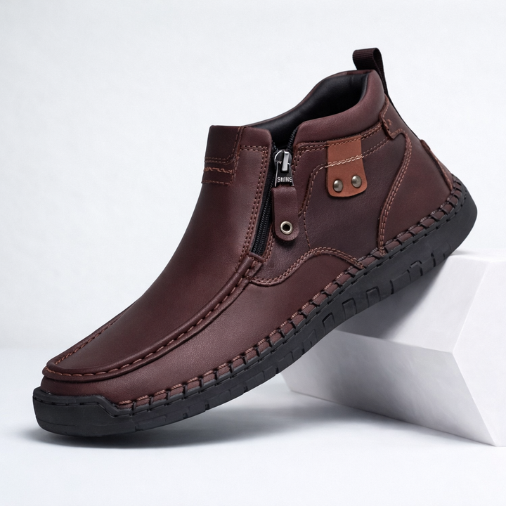 Savonti Leather Ankle Boots