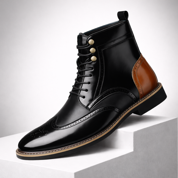 Santino Leather Ankle Boots