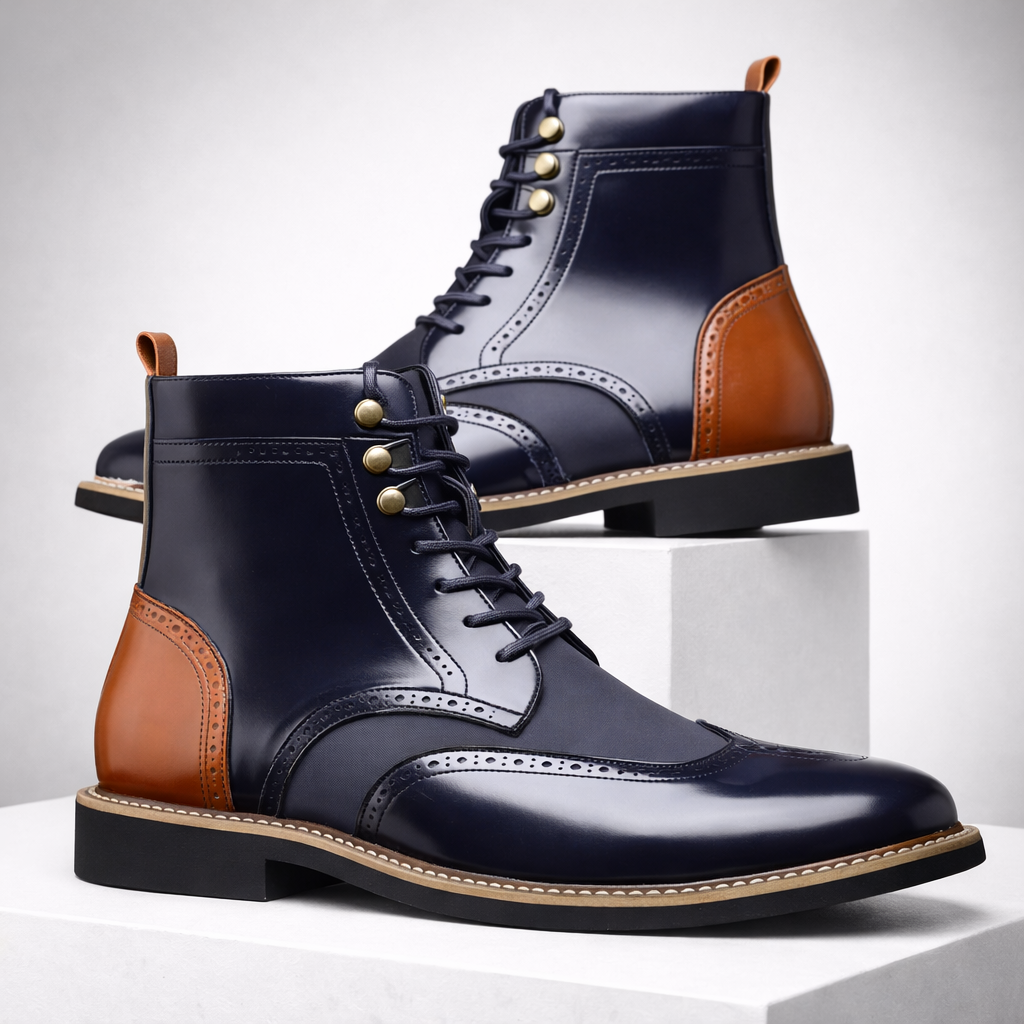 Santino Leather Ankle Boots