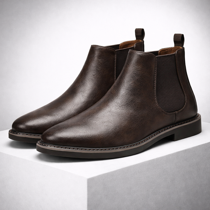 Santino Leather Chelsea Boots