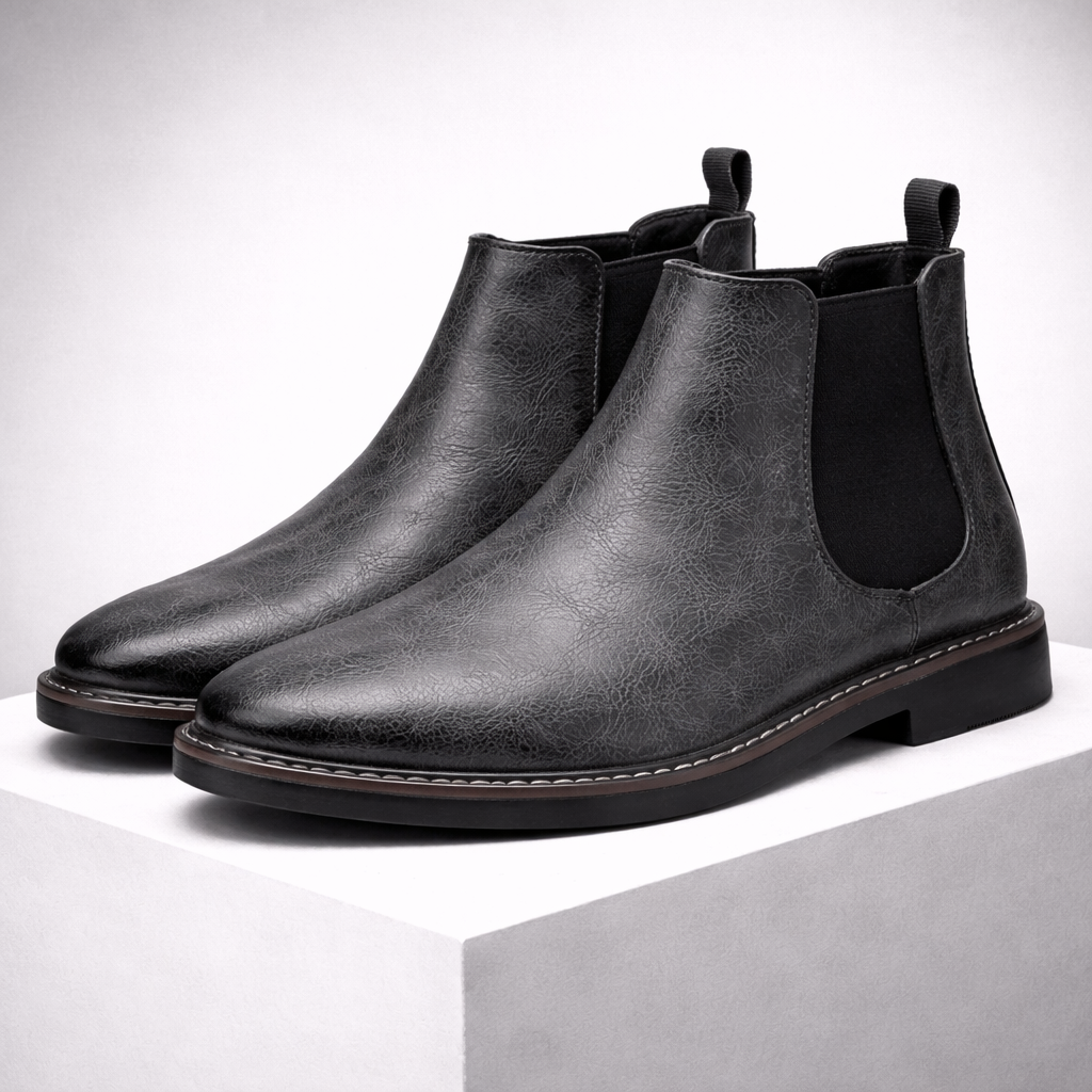 Santino Leather Chelsea Boots