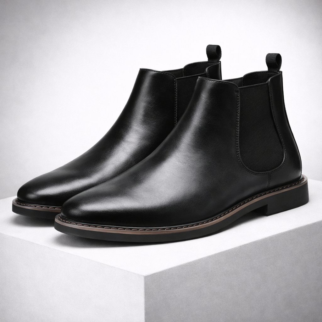 Santino Leather Chelsea Boots