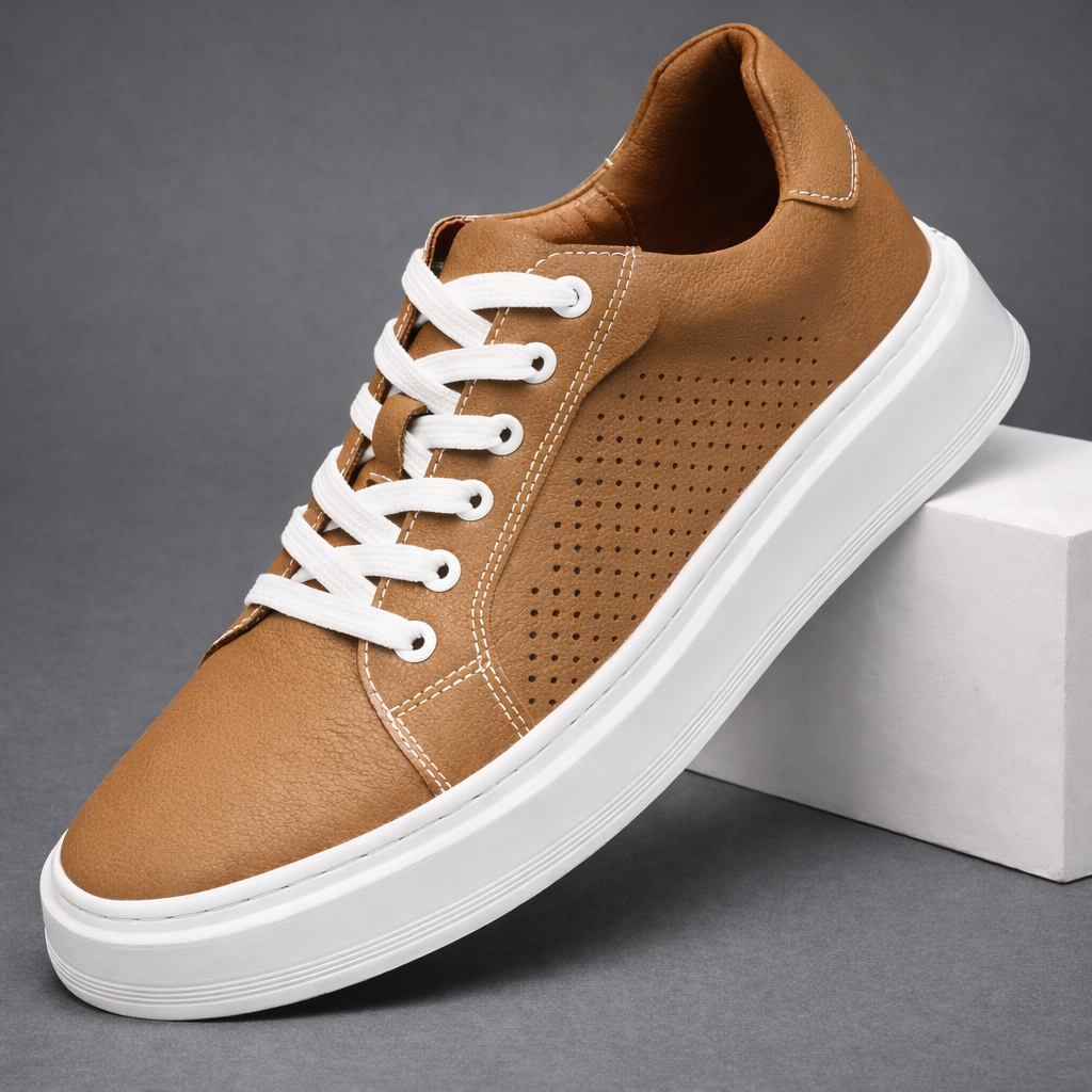 Men's Leather Sneakers | Savino