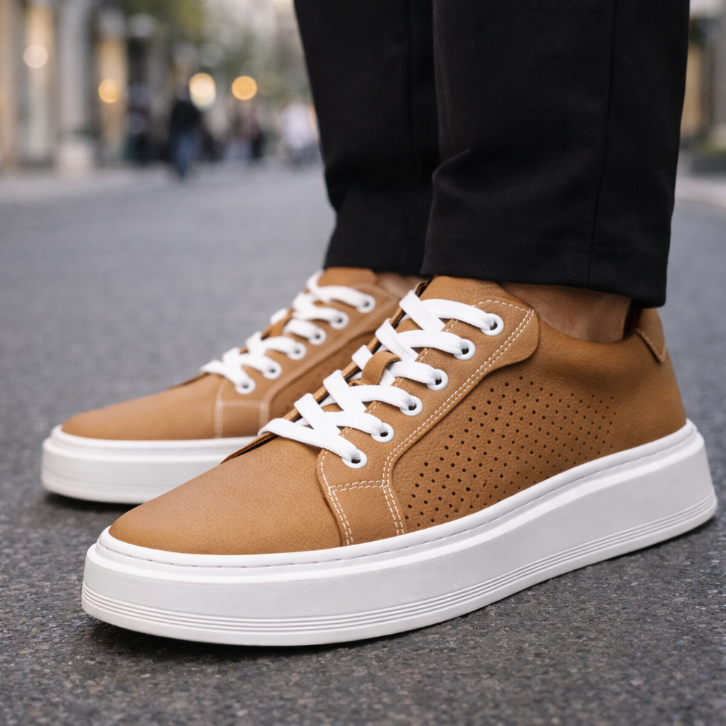 Men's Leather Sneakers | Savino