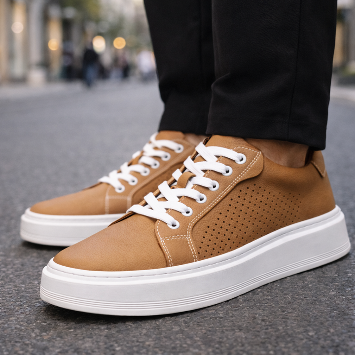 Men's Leather Sneakers | Savino