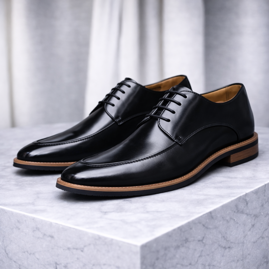Men's Italian Leather Dress Sneakers | Savino