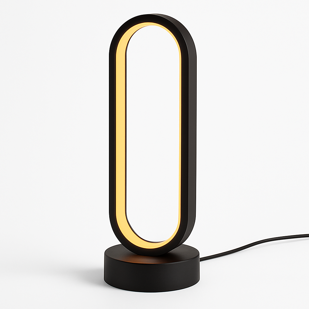 LED Glow Lamp – Eye-Safe Ambient Desk Light | Elara