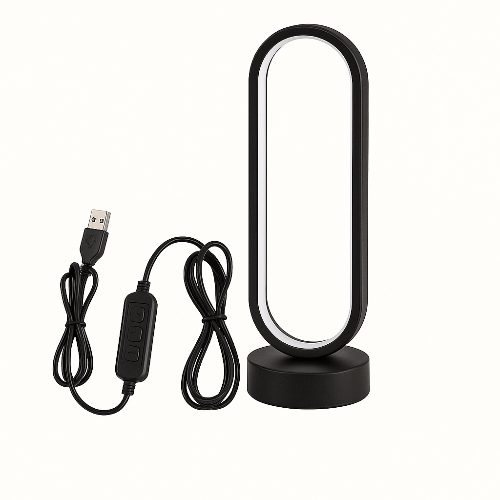 LED Glow Lamp – Eye-Safe Ambient Desk Light | Elara