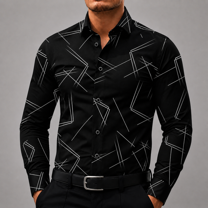 Arden Button-Up Silk Shirt