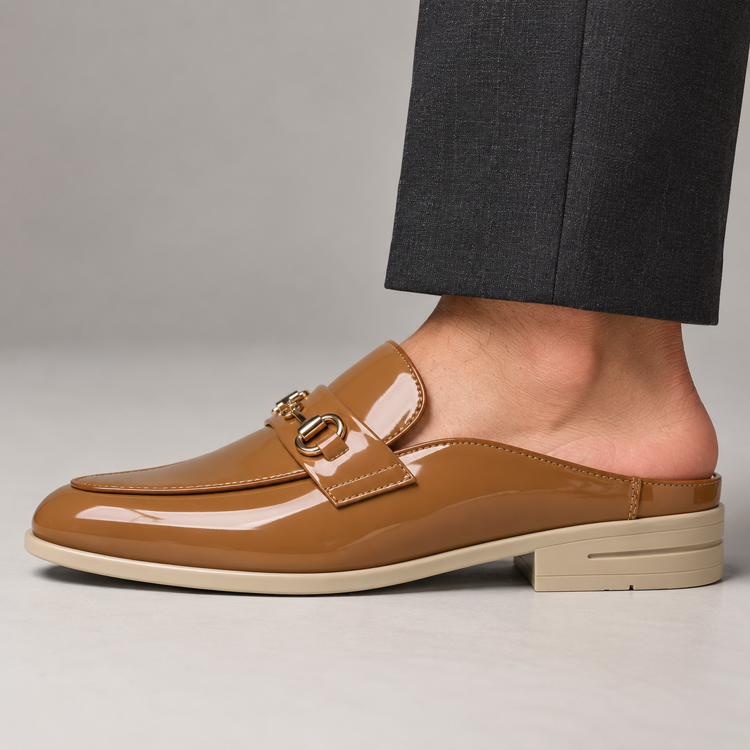 Valerio Patent Leather Mules