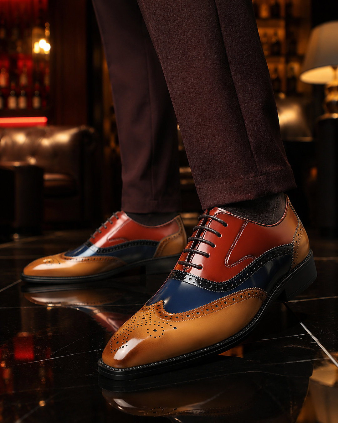 Montari Leather Oxfords