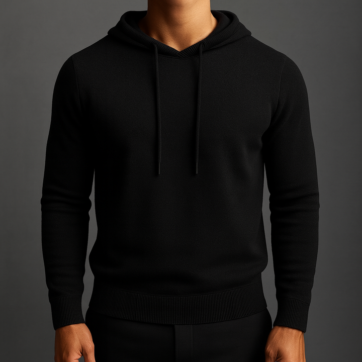 Men's Cashmere Drawstring Hoodie | Savoni