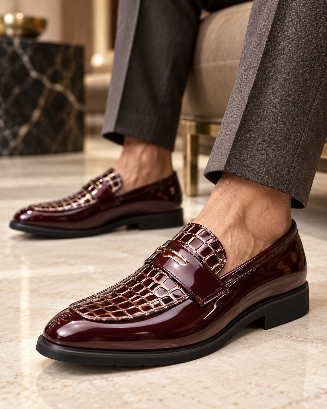 Harrison Leather Loafers