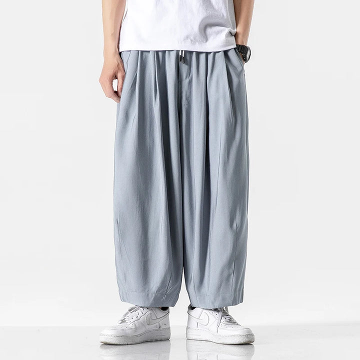 Harem Sweatpants Wide-Leg – Men's Dropped Casual Pants | Jacob