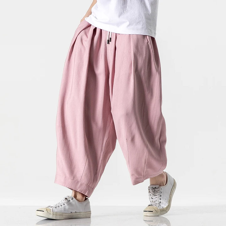Harem Sweatpants Wide-Leg – Men's Dropped Casual Pants | Jacob