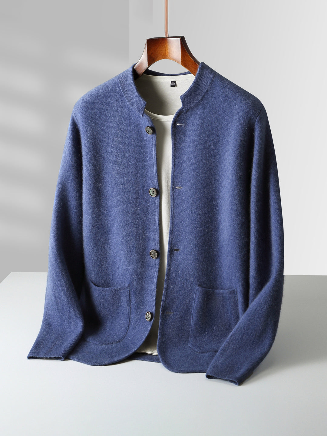 Montari Wool Button-Up Cardigan