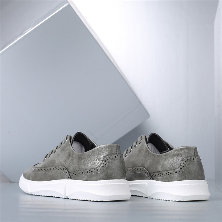 Savonti Men's Leather Low-Top Sneakers