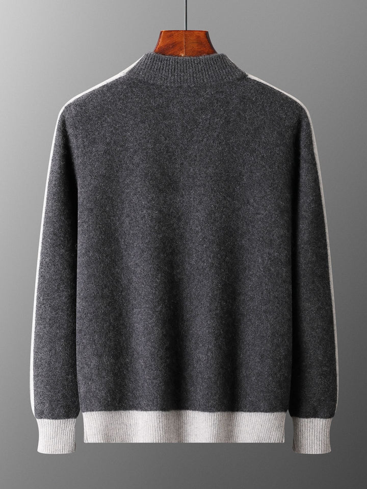 Bellori Wool Zip-Up Sweater