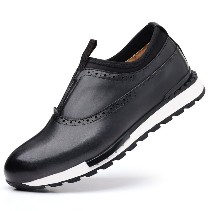 Santino Men's Genuine Leather Oxford Shoes