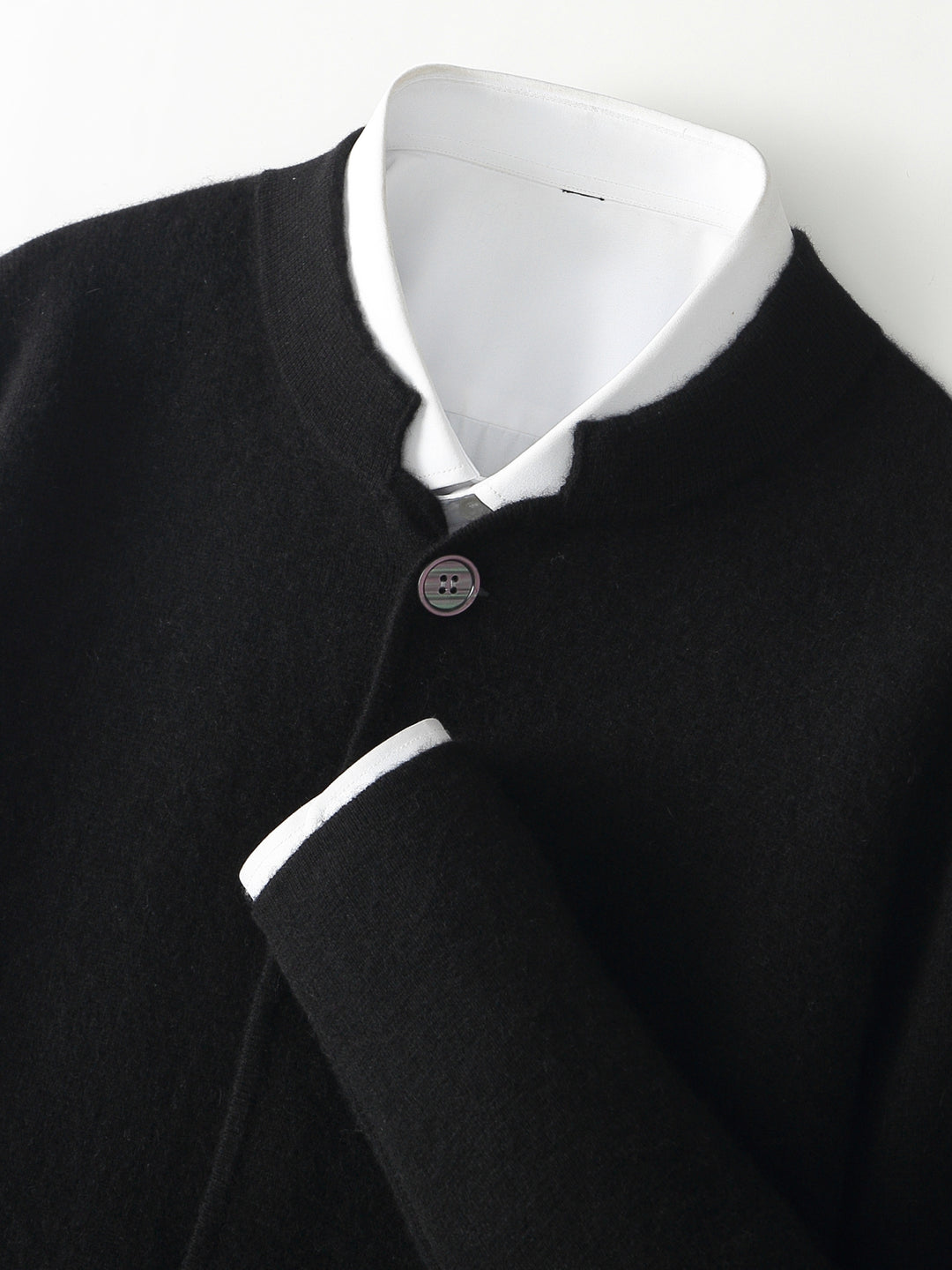 Montari Wool Button-Up Cardigan