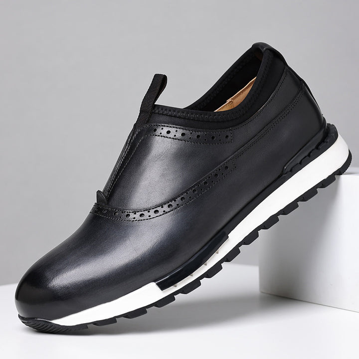 Santino Men's Genuine Leather Oxford Shoes