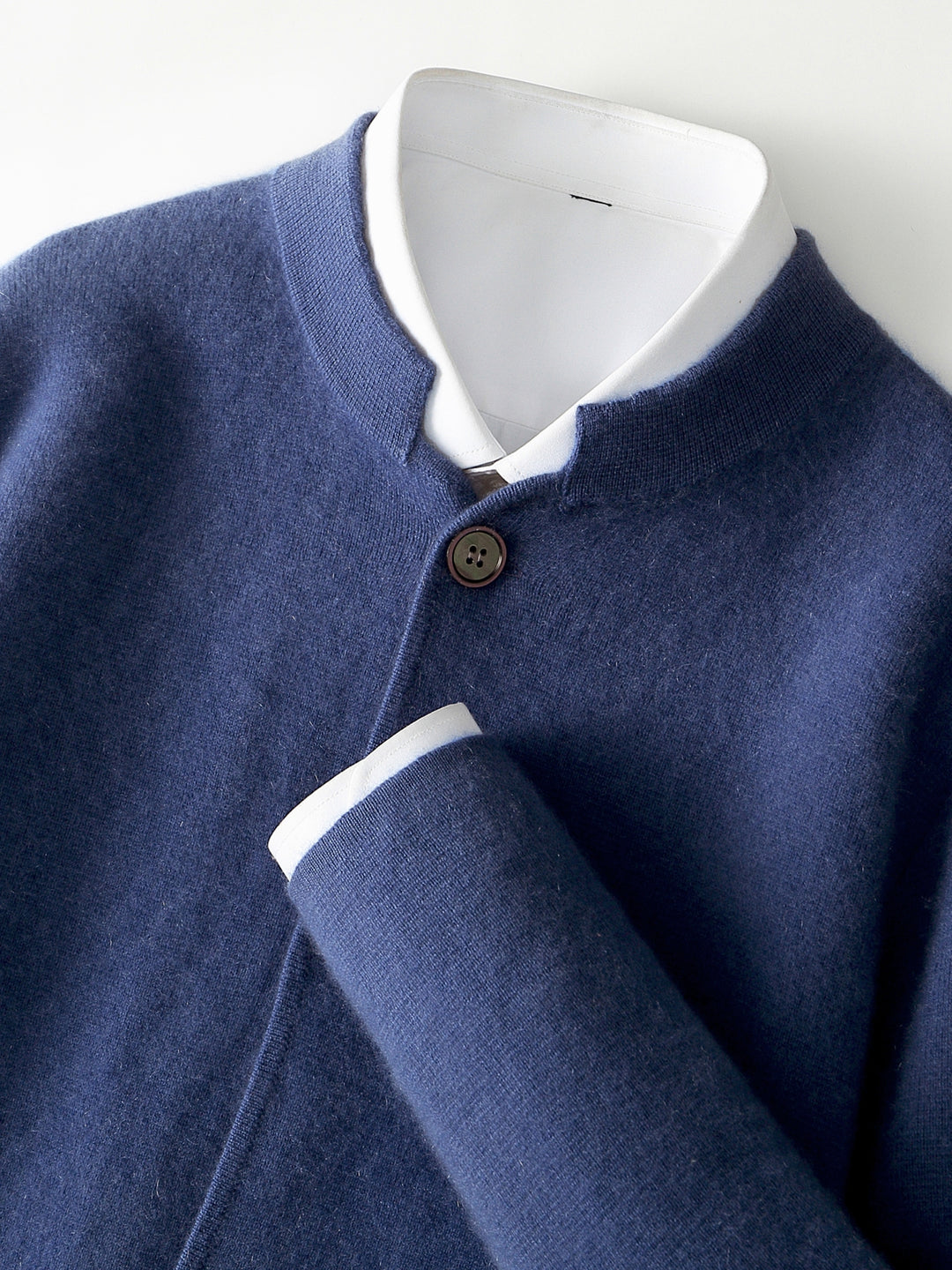 Montari Wool Button-Up Cardigan