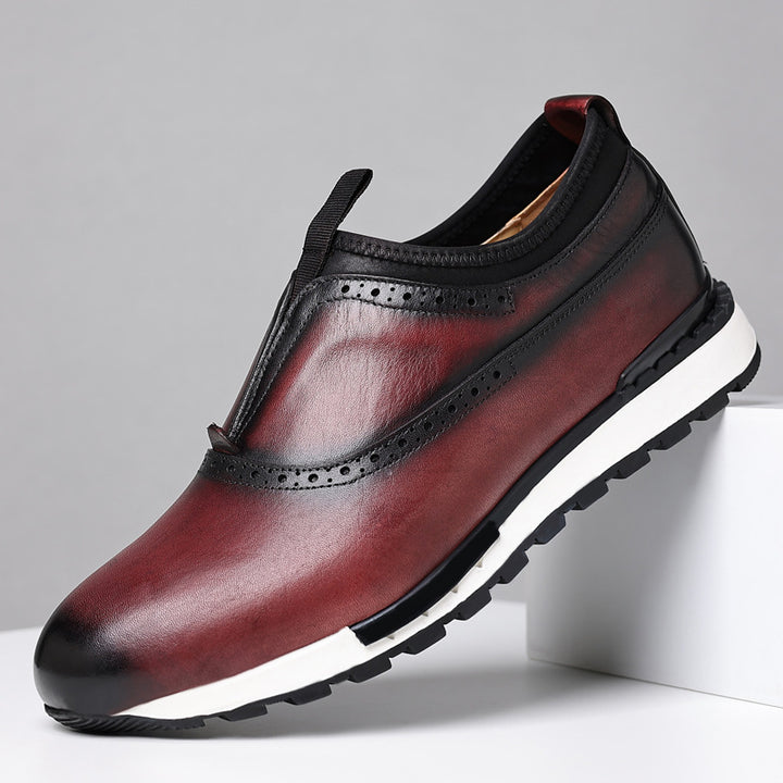 Santino Men's Genuine Leather Oxford Shoes