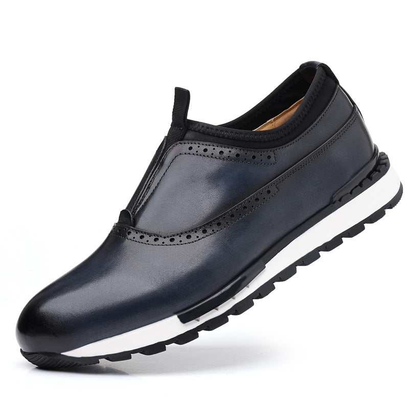Santino Men's Genuine Leather Oxford Shoes