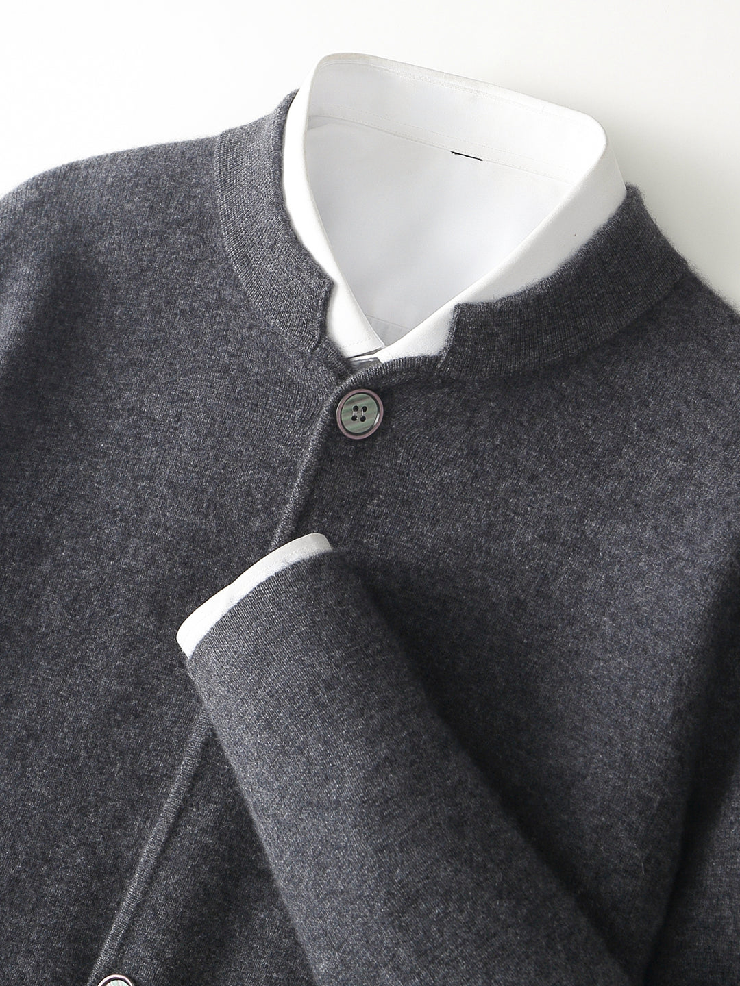 Montari Wool Button-Up Cardigan