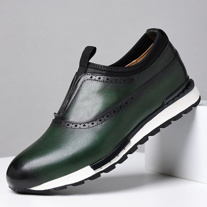 Santino Men's Genuine Leather Oxford Shoes