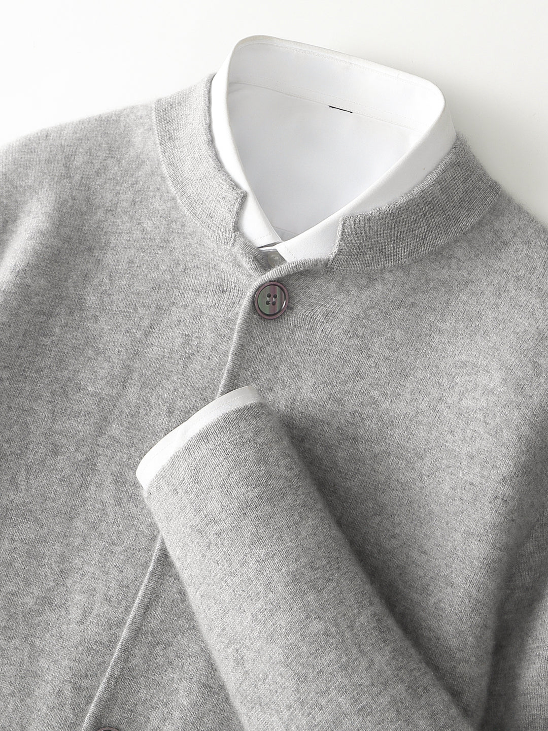 Montari Wool Button-Up Cardigan