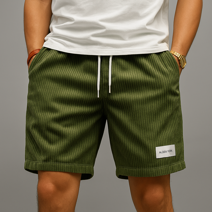 Corduroy Shorts – Men's Drawstring Casual Shorts | Arden