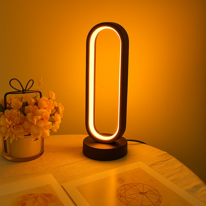 LED Glow Lamp – Eye-Safe Ambient Desk Light | Elara