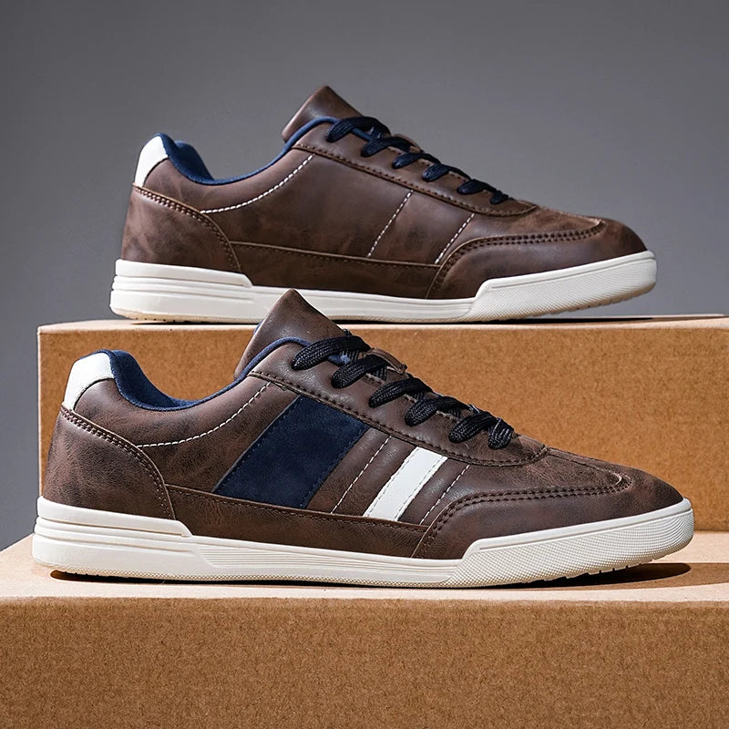 Leather Low-Top Sneakers | Ashford