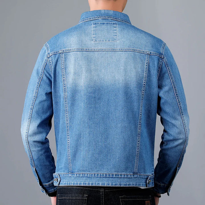 Arden Denim Button-Up Jacket