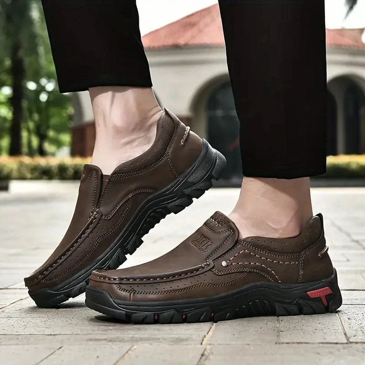 Arden Men's Leather Slip-On Shoes