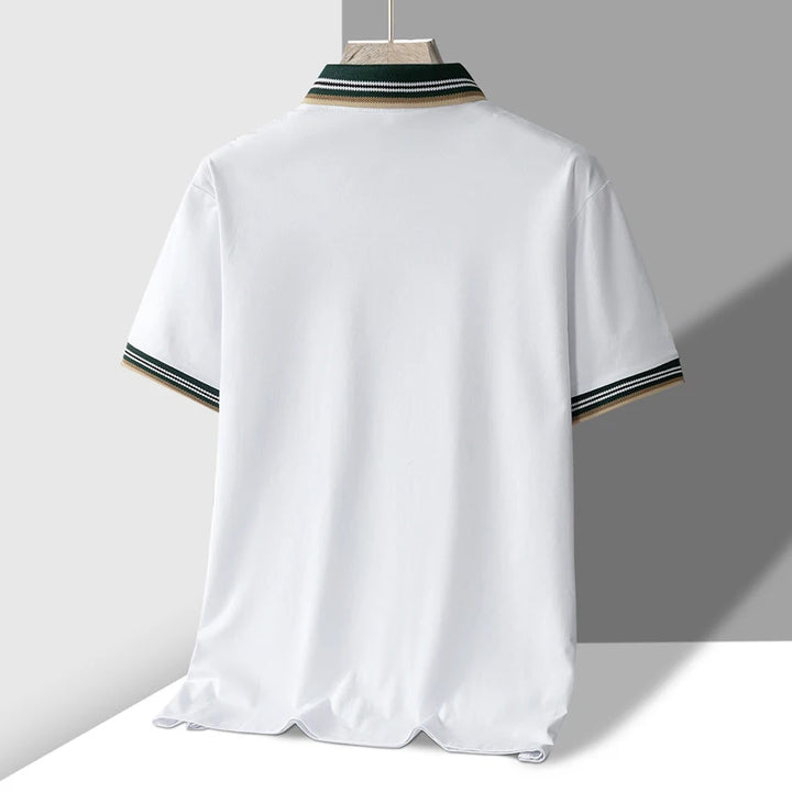 Knit Polo Shirt – Men's Button-Up | Savoni