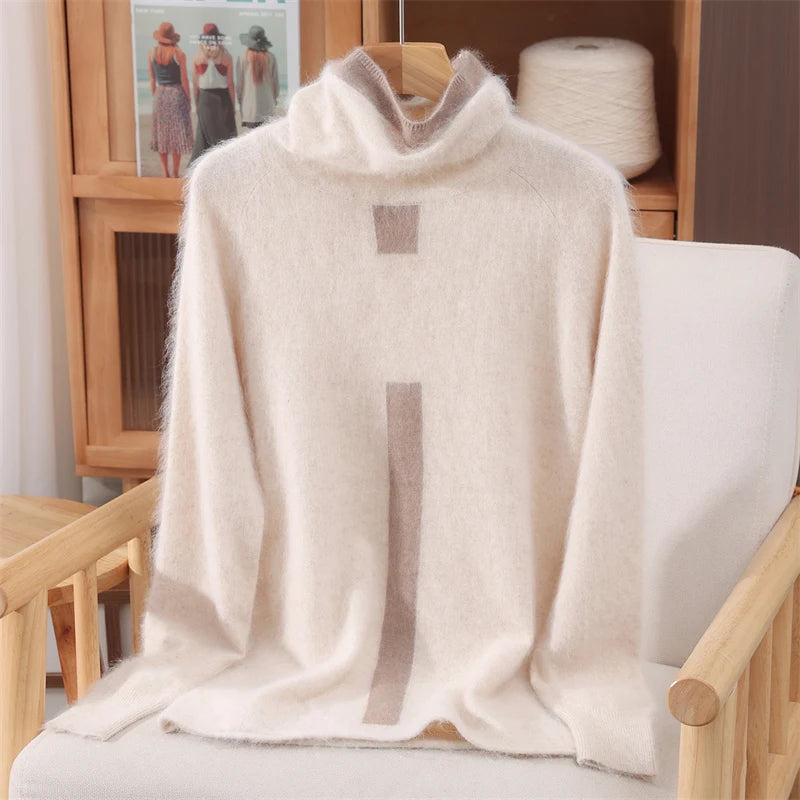 Women's Mink Cashmere Sweater | Savona