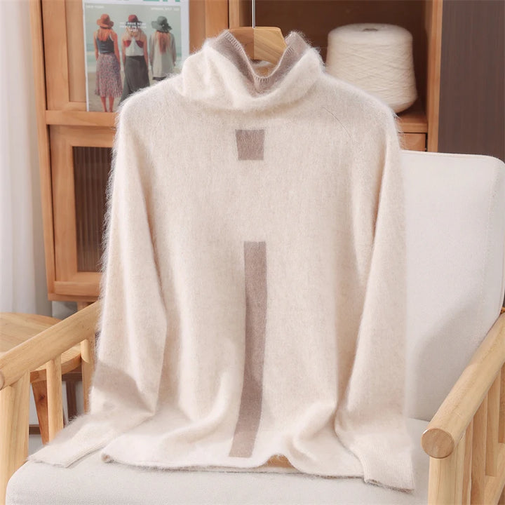 Women's Mink Cashmere Sweater | Savona
