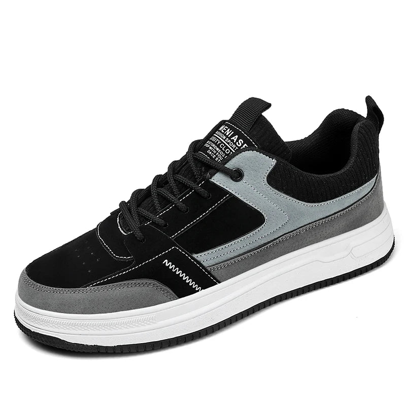 Patchwork Low-Top Sneakers – Men's Casual Shoes | Harrison