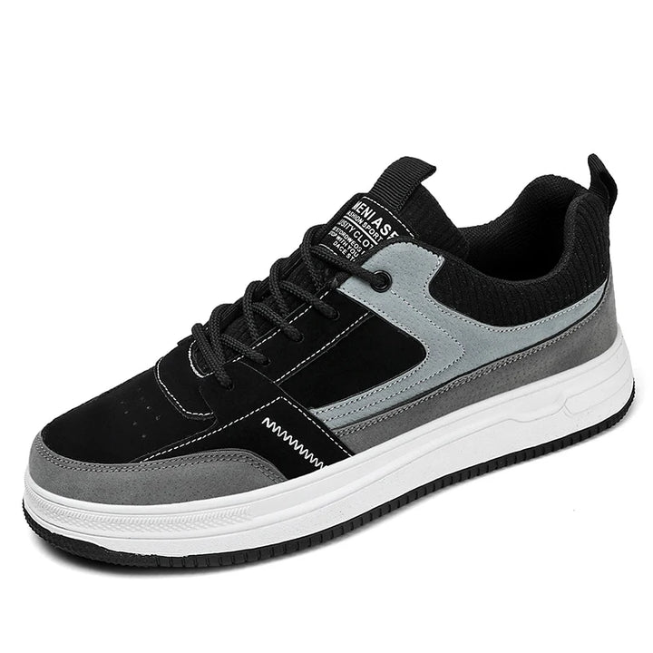 Patchwork Low-Top Sneakers – Men's Casual Shoes | Harrison