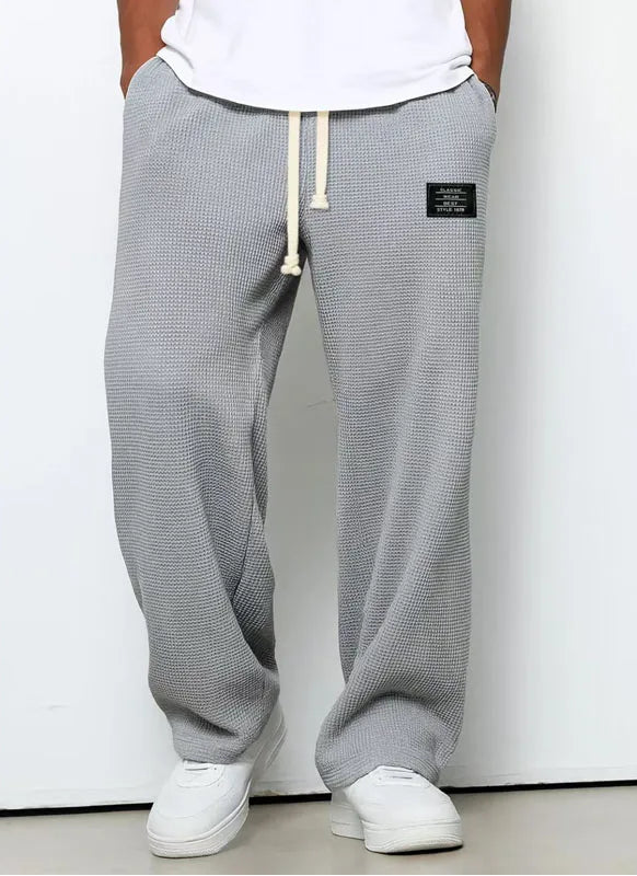 Men's Waffle Knit Drawstring Pants | Arden