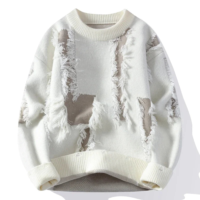 Frayed Knit Sweater – Men's Pullover | Camden