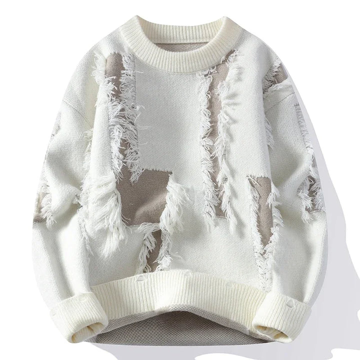 Frayed Knit Sweater – Men's Pullover | Camden