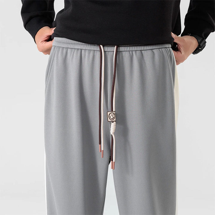 Wide-Leg Sweatpants Side Stripe – Men's Relaxed Fit Joggers | Arden