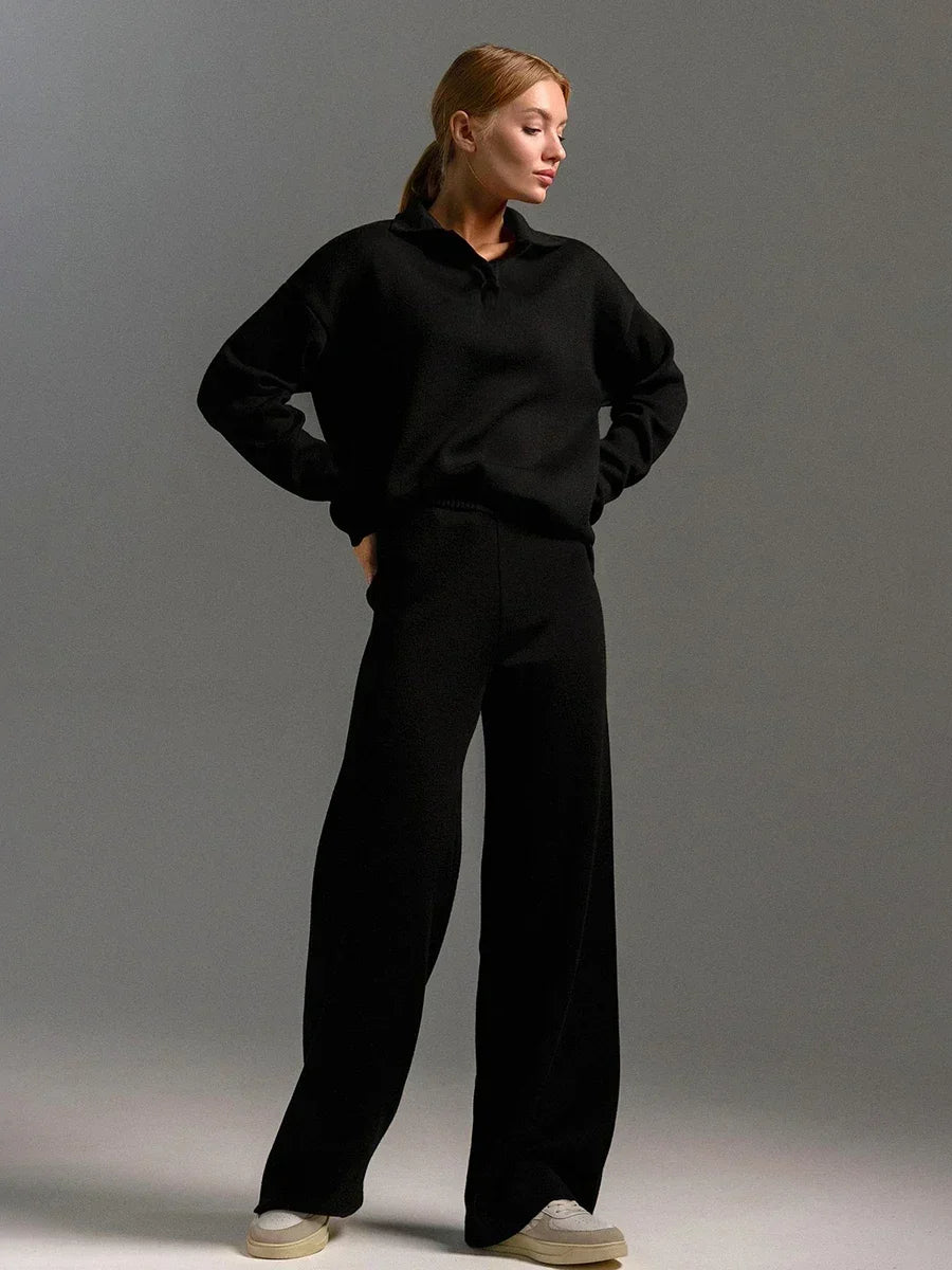 Hoodie & Sweatpants Set – Women's 2-Piece Lounge Set | Sophia